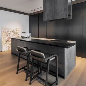 Armoire de <span class=keywords><strong>cuisine</strong></span> en bois de style classique Base d'évier de taille personnalisée modulaire simple double porte MDF Meuble de <span class=keywords><strong>cuisine</strong></span> - Product Image 2