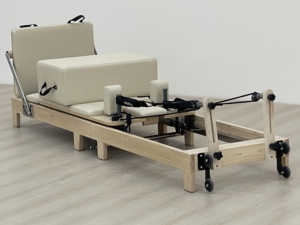 Gỗ sồi mở rộng chân gấp giường nhà <span class=keywords><strong>Pilates</strong></span> Cải Cách máy có thể gập lại <span class=keywords><strong>Pilates</strong></span> Cải Cách - Product Image 5