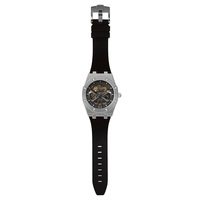 Automatique Mécanique Hommes Montre Squelette Double Face Cadran Creux Montre Lumineux Étanche Sport Montres