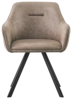 Nouveau design bras populaire meubles de maison de luxe moderne chaise de salle à manger en velours nordique