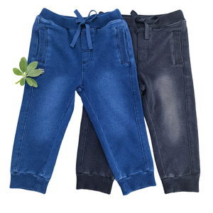 <span class=keywords><strong>Pantaloni</strong></span> della <span class=keywords><strong>tuta</strong></span> in Denim su misura per bambini <span class=keywords><strong>pantaloni</strong></span> Casual a quattro lati per ragazzi 1-8 anni <span class=keywords><strong>pantaloni</strong></span> per bambini Jeans - Product Image 1