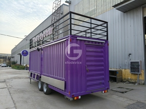 รถขายกาแฟเคลื่อนที่ 2 ชั้น รถพ่วงบาร์เคลื่อนที่ รถคาราวานขายอาหารขนาดใหญ่ รถบรรทุกขายอาหารสองชั้นพร้อมครัวครบชุด สหรัฐอเมริกา - Product Image 6