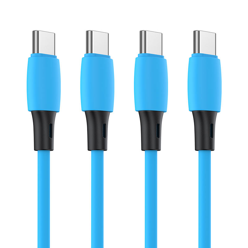 สายเคเบิล TPE USB สีน้ำเงิน