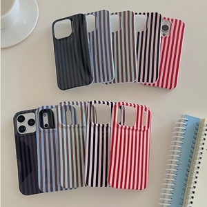 Funda de Teléfono con Rayas <span class=keywords><strong>para</strong></span> iPhone 17 Pro Max, Diseño Estético, Moderno, Retro, con Patrón de Rayas, Funda Protectora Clásica de TPU <span class=keywords><strong>para</strong></span> <span class=keywords><strong>Chicas</strong></span> y Mujeres - Product Image 2