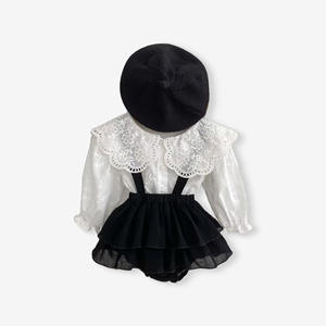 Busana baju anak perempuan, baju anak perempuan, baju katun Jacquard, baju bayi baru lahir, warna Solid, baju anak-anak - Product Image 6