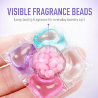 30 pièces/boîte – Capsules de lessive 5-en-1 OEM à dissolution rapide, gels de lessive écologiques et parfum longue durée