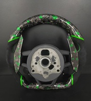 Volant en fibre de carbone forgée pour Audi A3 A4 A5 A6 A7 Q3 Q5 Q7 S3 S4 S5 RS3 RS4 RS5 RS6 RS7
