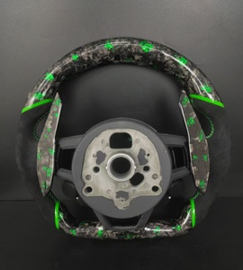 Volante de Fibra de Carbono Forjado con Alcántara para Audi A3 A4 A5 A6 A7 Q3 Q5 Q7 S3 S4 S5 RS3 RS4 RS5 RS6 RS7 - Product Image 2