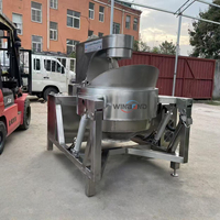 Machine à faire de la sauce chili électrique à induction la plus vendue, machine à mélanger les aliments automatique pour la pâte de haricots chili sambal