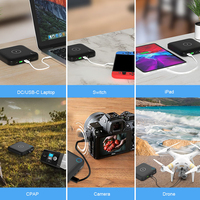 Portable CPAP Powerbank DC 12-24V 19V Sortie 30000 24000 Mah USB Type-c 24000 Mah 30000Mah Pd Rapide Chargeur 22.5W Usb-c Puissance Banque