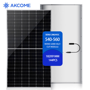 Panneaux solaires à double vitrage 500W/600W/700W, double face/simple face, taux de conversion élevé, efficacité de 28,9 %, haute qualité, haute efficacité - Product Image 5