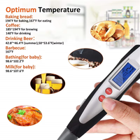 SW termometer daging Digital baca instan, termometer makanan memasak daging dapur desain baru