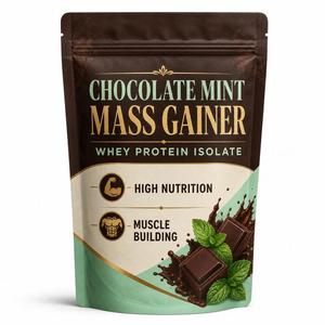 Proteína de Suero de Leche Aislada en Polvo con Sabor a Chocolate y Menta, Alta en Nutrientes, para Aumentar Masa Muscular, Suplemento Deportivo para Gimnasio, Venta al Por Mayor - Product Image 1