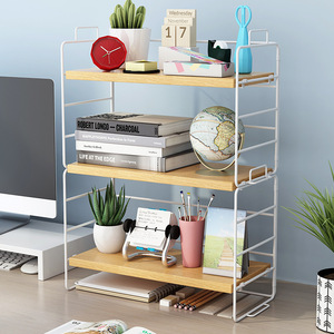Étagère de <span class=keywords><strong>rangement</strong></span> créative pour bureau - Étagère de <span class=keywords><strong>rangement</strong></span> en fer forgé pour bureaux - Étagère de <span class=keywords><strong>rangement</strong></span> de style dortoir pour la mode et l'organisation - Product Image 2
