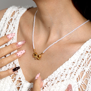 Joyería al por mayor, chapada en oro, de acero inoxidable, a la moda, resistente al deslustre, collar clásico de cadena de serpiente para mujer - Product Image 4