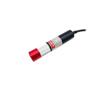 Hot Selling Verstelbare Focussering D 16Mm 650nm 100Mw Glazen Lens Cw Industriële Machine Rode Lijn Lasermodule Met Adapter - Product Image 1