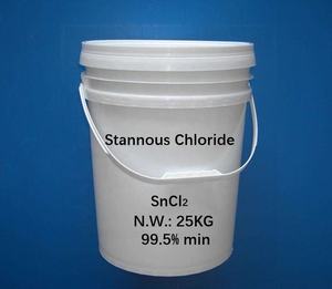 Estannato de Sodio de Primera Calidad Baofull (42% de Pureza CAS 12058-66-1 MF Na2SnO3.3H2O) Grado Electrónico Industrial, Cristales Blancos - Product Image 1