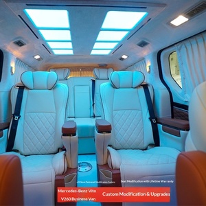 <span class=keywords><strong>Mercedes</strong></span>-Benz <span class=keywords><strong>Vito</strong></span> V260 Viano OLIVER Asiento de Aviación Modificado para Coche de Negocios, Puerta Eléctrica, Sofá Cama, Asiento de Avión Completo - Product Image 2