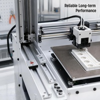 Rail de guidage linéaire biaxial intégré, glissière à rouleaux à double axe interne pour équipement d'automatisation de gravure CNC