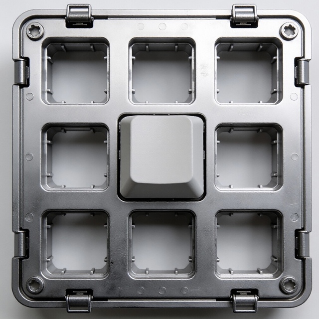 Computer Keyboard Keycaps for CNC Mold Factory-Steel Injection Mold High-Durability Customized Size Sichuan for OEM Production