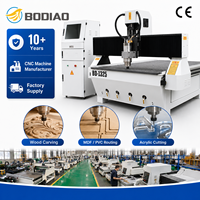 Máquina Fresadora CNC de 3 Ejes con Cambio Automático de Herramientas para Trabajar la Madera, Muebles y Tallado de Madera