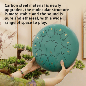 Tambour à langue en acier 12 pouces 13 tons 15 tons usine directe OEM instrument de percussion personnalisé tambours éthérés - Product Image 6