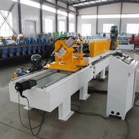 Machine de formage automatique de profilés en H interchangeables pour la production de cadres de cloisons sèches en acier