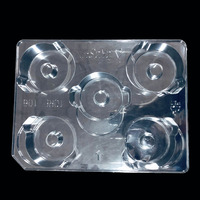 Barquette jetable antistatique ESD recyclable pour l'électronique grand public, fabriquée en matériaux durables PS, PLA, PVC, PP, PET