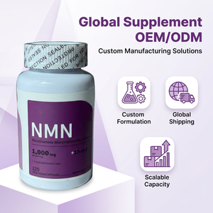 แคปซูล NMN แบบ OEM ODM ผลิตตามสั่ง นิโคตินาไมด์ โมโนนิวคลีโอไทด์ สำหรับผู้ใหญ่ อาหารเสริมเพื่อสุขภาพประจำวัน - Product Image 2