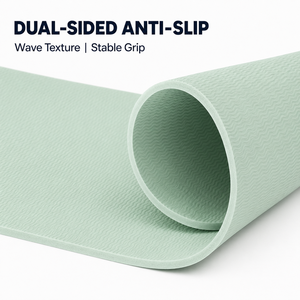 Tapis de sport en mousse TPE à cellules fermées, texture et logo personnalisés, 183x80cm, 6mm, rectangulaire, pour entraînement <span class=keywords><strong>d</strong></span>'équilibre, vente en gros, direct usine - Product Image 2