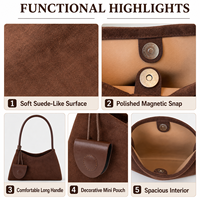 Sac à bandoulière en cuir PU texturé contemporain, OEM ODM, design chic, intérieur spacieux et volumineux, fermeture éclair sécurisée, sac pour femmes