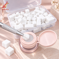 Offre Spéciale – Mini Stylo Carré en Plastique pour Tofu et Coton, Outil à Gratter pour Cosmétiques, Nail Art, Application de Colle, Éponge de Prise en Charge avec Couleur Personnalisée