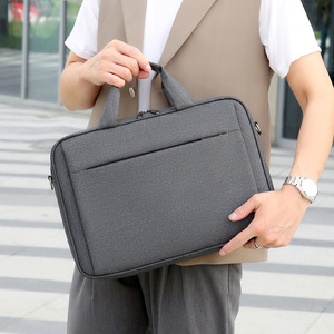 Sac pour ordinateur portable imperméable et léger, sac bandoulière professionnel, sac de voyage durable en Oxford, grande capacité, logo personnalisé, mallette élégante - Product Image 2