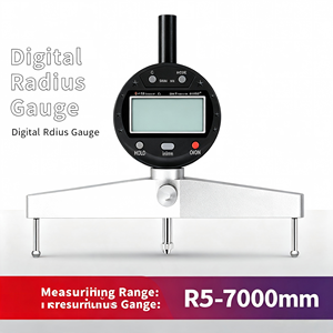 Medidor de Radio Digital Shance 5-700mm, Instrumento Electrónico para Medir Diámetros Interiores/Exteriores y Curvas Esféricas, Precisión de ±0.01mm - Product Image 5