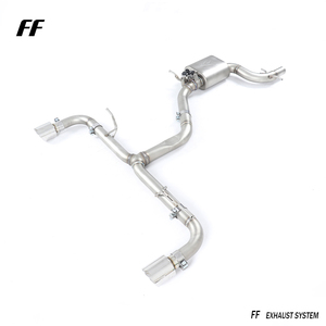 Système d'échappement complet en acier inoxydable de performance de course Valvetronic pour VW <span class=keywords><strong>GOLF</strong></span> MK6 6 <span class=keywords><strong>GTI</strong></span> - Product Image 2