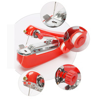Mini machines à coudre sans fil pour le bricolage Vêtements à main utiles Machines à coudre portables Outils de travail manuel Accessoires