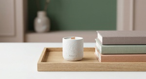 Wholesale Natural Soy Wax Vanilla Scented Candles for Home Decor Soy Vanilla Scented Candle - Product Image 4