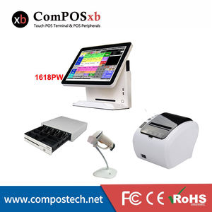 Sistema POS Economico da 15 Pollici con Terminale RFID per Programmi Fedeltà, CPU Fanless per Registratore di Cassa POS - Product Image 2