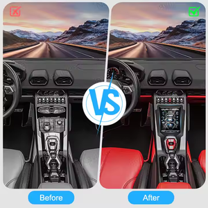 Moniteur Navihua Android Carplay pour <span class=keywords><strong>Lamborghini</strong></span> Huracan2014-2018 GPS Navigation Car Auto Stereo HeadUnit Multimedia Radio Player - Product Image 4