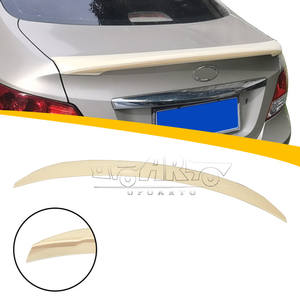 Haosheng-piezas de repuesto Para coche, alerón Trasero ABS negro Para <span class=keywords><strong>Hyundai</strong></span> Verna 2010 2011 2012 2013 2014 2015 2016 - Product Image 1