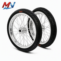 Juego de Ruedas SuperMoto Plateadas para Surron Light Bee Talaria X LBX, Mejora de Rendimiento, Rin de 17 Pulgadas, Neumáticos 70/90-17 90/80-17