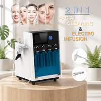 Appareil de microdermabrasion Aqua Oxygen Jet pour soins de la peau par dermabrasion aquatique