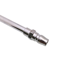 Type de crayon de gonflage double tête avec connecteur de queue de rat Npt femelle jauge de gonflage robuste mandrin à double tête