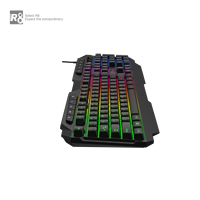 Échantillons punk mécanique Lettre Laser gravure clavier usb clavier étanche avec 3 niveaux de lumière avec souffle