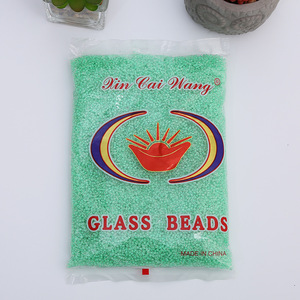 S بيع مباشر من المصنع 2 من الخرز الزجاجي والبذور من الداخل بألوان دائرية - Product Image 3