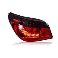Pour BMW Série 5 E60, ensemble de feux arrière modèle SJC 2003-2010 ; Clignotants séquentiels LED au design écaille de dragon modifiés, douze