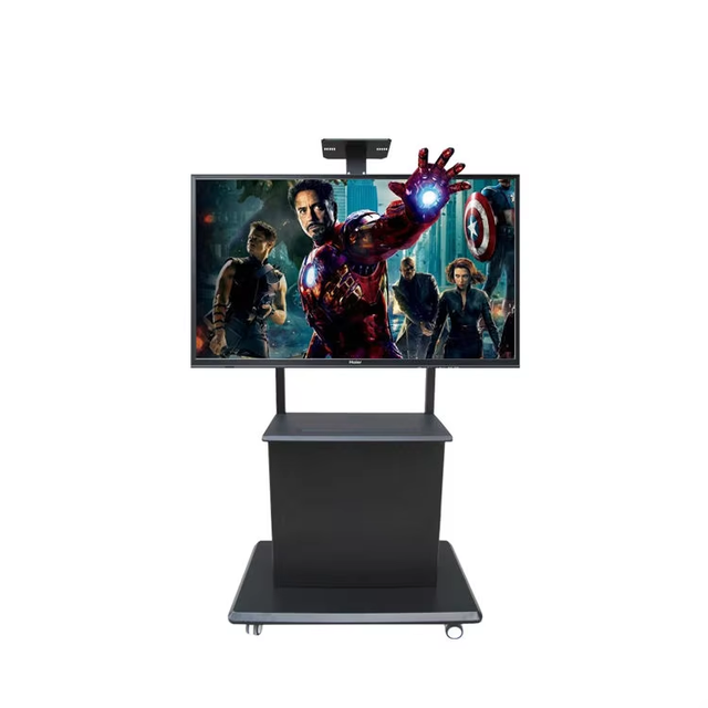 LCD TV Floor Stand 40 Inch~84 Inch Mobile TV Stand Cart Height Adjustable TV Bracket Wall Mount TV Trolley Stand Swivel