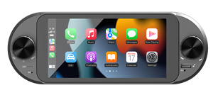 D67 ポータブル 6.86インチ OLED 1280x480 カープレイ対応 ラジオ ステレオ DVDプレーヤー <span class=keywords><strong>Android</strong></span> OS ナビゲーション マルチメディア カーモニター - Product Image 2