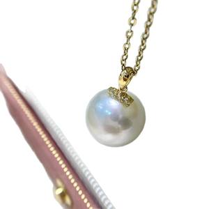 อุปกรณ์เสริม WENCHI 10300 3834DIY จี้เงินแท้ S925 พร้อมลูกปัดขนาด 9-13 มม. ที่ใส่ขนตาปลอมแบบเรียบง่าย สร้อยคอไข่มุกเม็ดเดี่ยว - Product Image 4