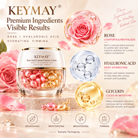 Lotion Visage Hydratante et Raffermissante à la Capsule de Bave d'Escargot Rose, Éclaircissante, Soin de la Peau, Marque Privée, Fabricant OEM ODM Personnalisé